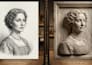 convert image to 3d bas relief portrait model for cnc carving or 3d printing
